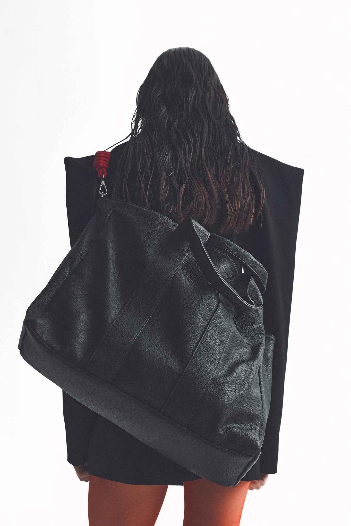 Bag Red Hand Tote