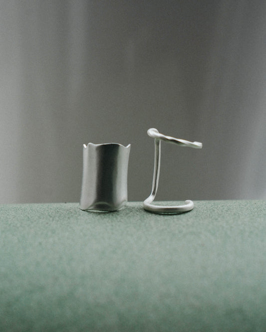 Monolith Ring + Double Arc Ring