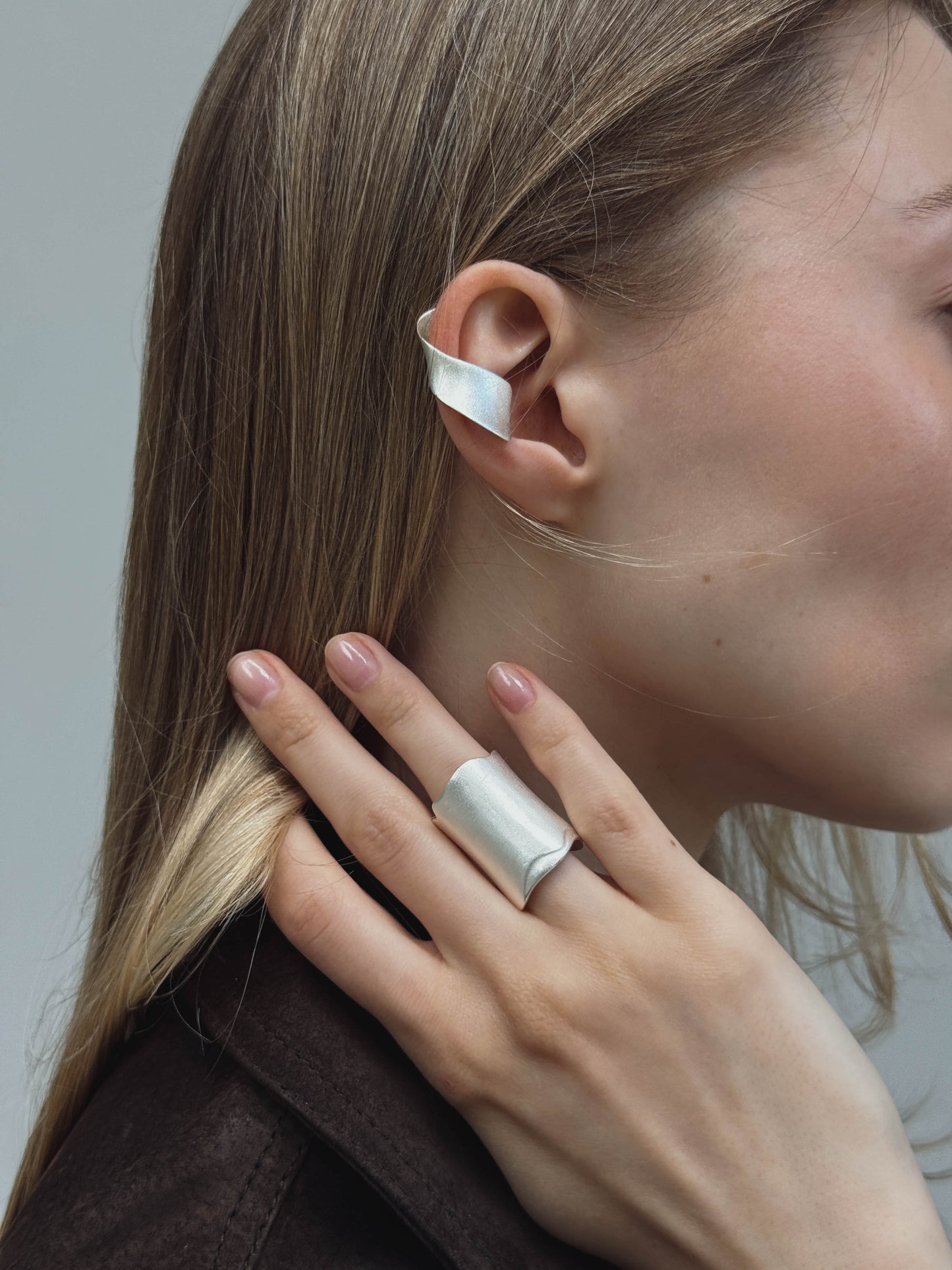 Embrance Cuff + Monolith Ring